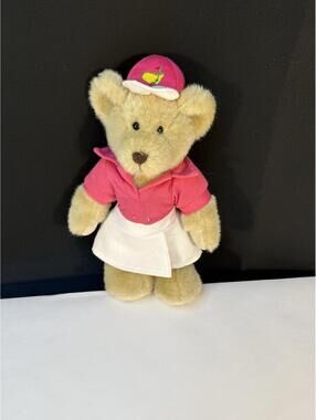 Cooperstown Bears Masters Golf 2015 Teddy Bear Plush Hat Skirt Golf  Collectible